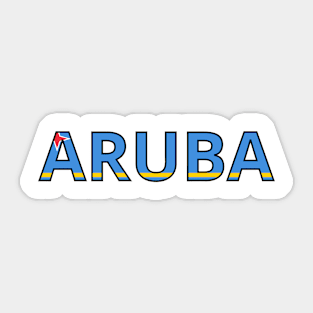 Flag Aruba Sticker